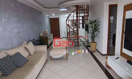 Cobertura com 3 dormitórios para alugar, 280 m² por R$ 6.500,00/mês - Braga - Cabo Frio/RJ