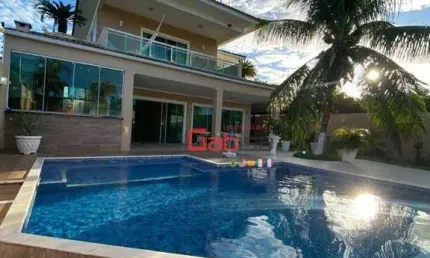 Casa com 4 dormitórios à venda, 334 m² por R$ 2.700.000,00 - Novo Portinho - Cabo Frio/RJ