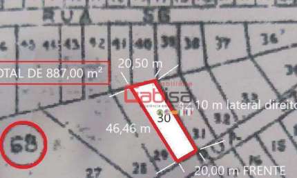 Terreno à venda, 887 m² por R$ 320.000,00 - Rasa - Armação dos Búzios/RJ
