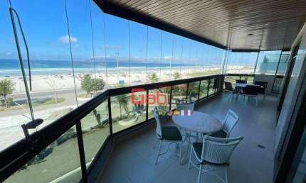 Apartamento com 3 dormitórios, 218 m² - venda por R$ 3.500.000,00 ou aluguel por R$ 11.500,00/mês - Centro - Cabo Frio/RJ