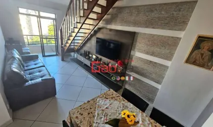 Cobertura com 3 dormitórios à venda, 120 m² por R$ 750.000 - Braga - Cabo Frio/RJ