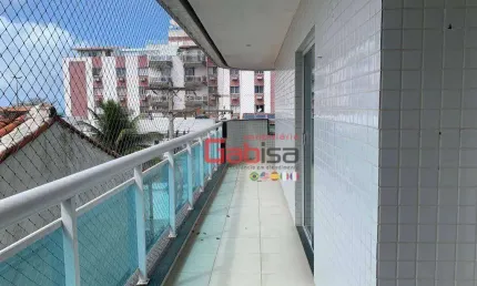 Apartamento com 3 dormitórios para alugar, 100 m² por R$ 3.765,15/mês - Braga - Cabo Frio/RJ