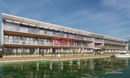 Flat com 1 dormitório à venda, 3000 m² por R$ 650.000,00 - Passagem - Cabo Frio/RJ