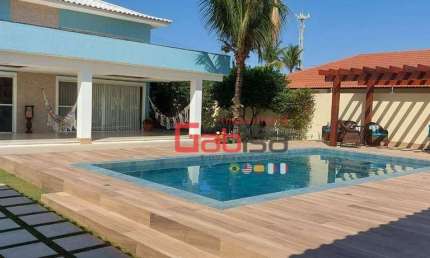 Casa com 3 dormitórios à venda, 250 m² por R$ 2.200.000 - Palmeiras - Cabo Frio/RJ