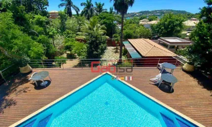 Mansão de alto padrão na ferradura, búzios – casa com 6 suítes e vista maravilhosa