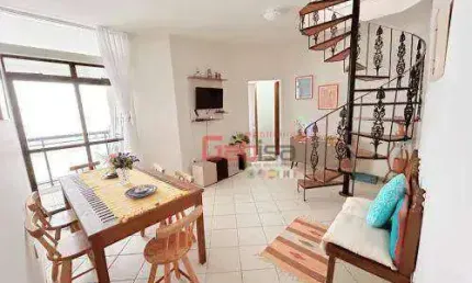 Apartamento Triplex com 4 dormitórios à venda, 175 m² por R$ 950.000,00 - Vila Nova - Cabo Frio/RJ