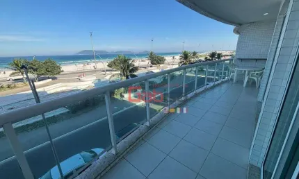 Apartamento com 4 dormitórios à venda, 199 m² por R$ 2.600.000,00 - Praia do Forte - Cabo Frio/RJ