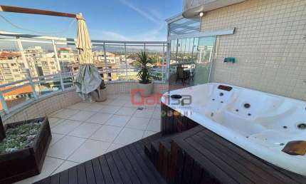 Cobertura com 3 dormitórios, 190 m² - venda por R$ 1.100.000,00 ou aluguel por R$ 6.780,00/mês - Braga - Cabo Frio/RJ