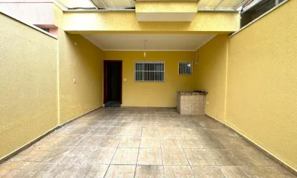 Sobrado para Venda em Santo André, Vila Linda, 3 dormitórios, 1 suíte, 2 banheiros, 2 vagas