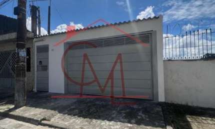 Casa para Venda em Mauá, Jardim Mauá, 2 dormitórios, 1 banheiro, 3 vagas