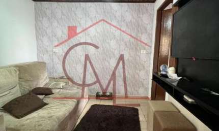 Casa para Venda em Mauá, Jardim Miranda D`Aviz, 3 dormitórios, 1 banheiro, 3 vagas