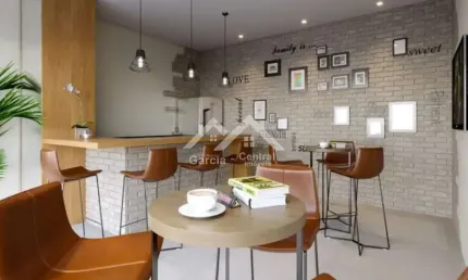 Apartamento novo, com prédio frente mar, com 2 dormitórios (1 suíte)