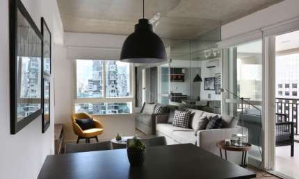 Apartamento com 1 quarto para alugar na Rua Jean Peltier, 311, Cidade Monções, São Paulo, 63 m2 por R$ 4.800