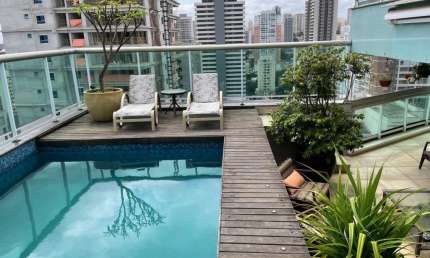 Cobertura com 3 quartos para alugar na Rua Apinajés, 242, Sumaré, São Paulo, 474 m2 por R$ 25.000