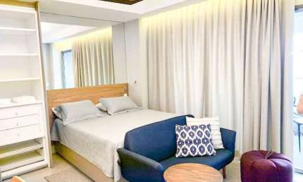 Apartamento com 1 quarto para alugar na Rua Nova York, 245, Brooklin Paulista, São Paulo, 43 m2 por R$ 4.500