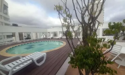 Apartamento com 1 quarto para alugar na alameda dos aicás, 392, indianópolis, são paulo, 45 m2 por r$ 3.000