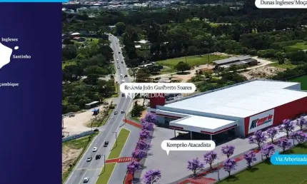 Terreno em condomínio fechado à venda na Rodovia João Gualberto Soares, 3381, Ingleses do Rio Vermelho, Florianópolis, 375 m2 por R$ 475.781