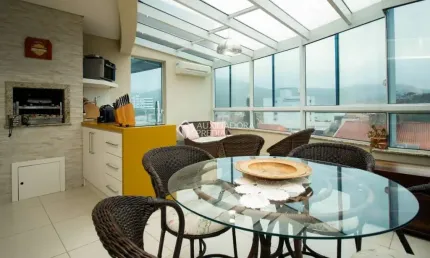 Cobertura com 2 quartos à venda na Avenida Santa Catarina, 750, Paes Leme, Imbituba, 154 m2 por R$ 850.000