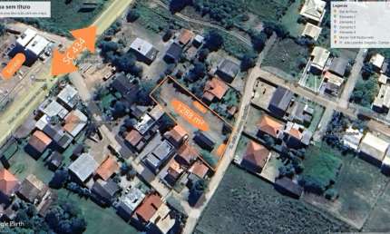 Terreno à venda na João Leandro Gregório, 88, Campo D'una, Imbituba, 1288 m2 por R$ 495.000