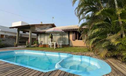 Casa com 4 quartos à venda na João Leandro Gregório, 8, Campo D'una, Imbituba, 100 m2 por R$ 640.000