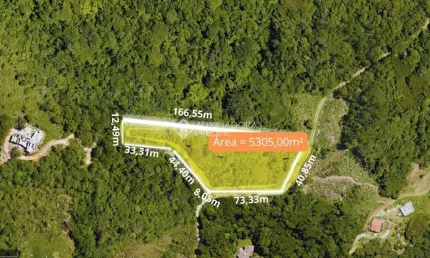 Terreno à venda na Geral do Macacu, 500, Macacu, Garopaba, 5305 m2 por R$ 950.000