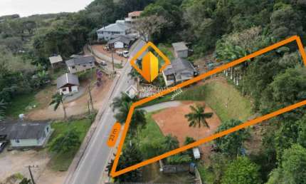 Terreno à venda na Heleodoro  Serafim  Schmidt, 9999, Riberão, Paulo Lopes, 1860 m2 por R$ 580.000