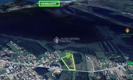 Terreno à venda na Benoni Pereira, 1, Areais da Palhocinha, Garopaba, 419 m2 por R$ 548.363