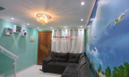 Casa em condomínio fechado com 2 quartos à venda na Estrada do Pedroso, 1340, Jardim Santo André, Santo André, 70 m2 por R$ 280.000