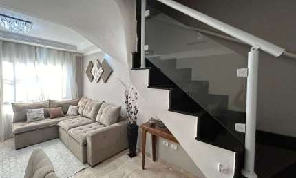 Casa em condomínio fechado com 2 quartos à venda na Rua Heizo Nakano, 21, Demarchi, São Bernardo do Campo, 143 m2 por R$ 750.000