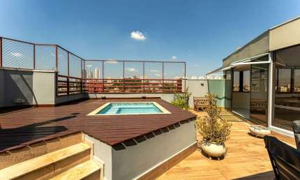 Cobertura para venda com 3 quartos, sendo 3 suítes, 265m²