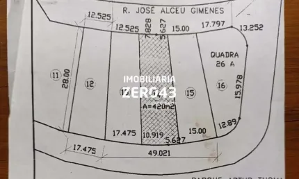 Terreno à venda na Rua do Parque, Califórnia, Londrina