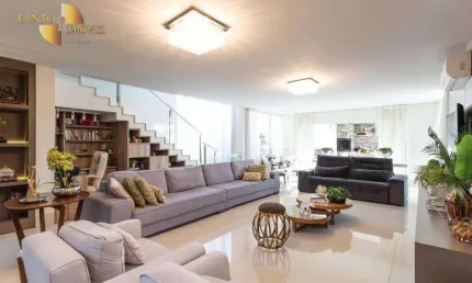 Casa com 4 dormitórios à venda, 605 m² por R$ 5.500.000,00 - Condomínio Residencial Florais dos Lagos - Cuiabá/MT