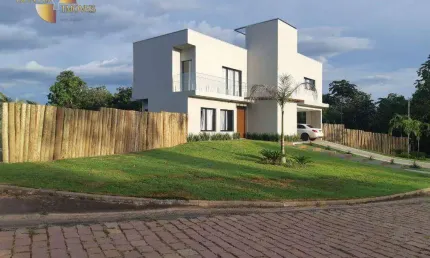 Casa com 4 dormitórios suítes no Terra Selvagem golf Club à venda, 277 m² por R$ 2.230.000,00 - Zona Rural - Cuiabá/MT