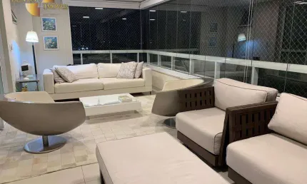 Apartamento mobiliado com 3 suítes à venda, 251 m² por R$ 3.150.000 - Quilombo - Cuiabá/MT