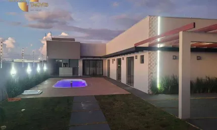 Casa com 3 dormitórios à venda, 134 m² por R$ 850.000,00 - Mira Flores - Chapada dos Guimarães/MT
