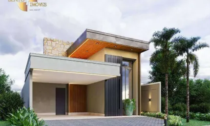 Casa com 3 dormitórios à venda, 182 m² por R$ 1.970.000,00 - Florais Do Parque - Cuiabá/MT