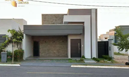 Casa com 3 dormitórios à venda, 148 m² por R$ 1.190.000,00 - Primor das Torres - Cuiabá/MT