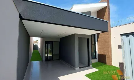 Casa com 3 dormitórios à venda, 104 m² por R$ 680.000 - Jardim Primavera - Cuiabá/MT
