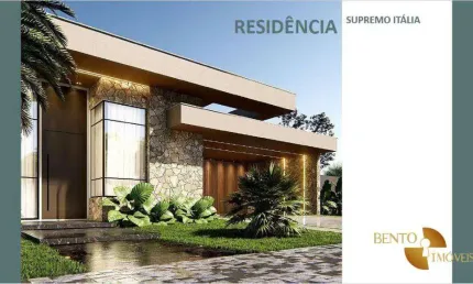 Casa com 4 dormitórios à venda, 472 m² por r$ 6.300.000,00 - supremo itália - cuiabá/mt