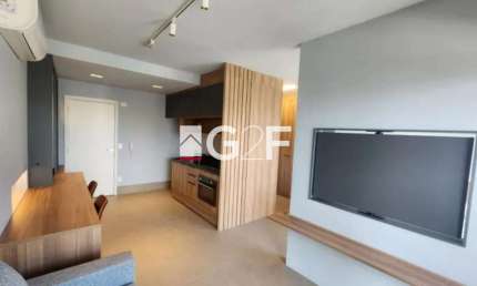 Apartamento com 1 quarto para alugar na Rua Maria Monteiro, 536, Cambuí, Campinas, 42 m2 por R$ 5.000