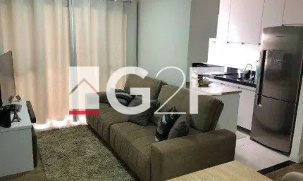 Apartamento com 2 quartos à venda na Rua Ângelo Mamprim, 183, Jardim Novo Horizonte, Valinhos, 56 m2 por R$ 420.000