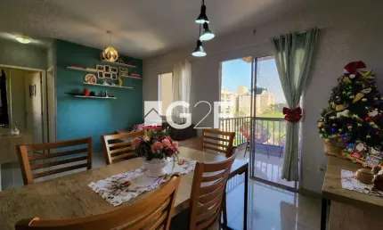 Apartamento com 2 quartos à venda na Rua Lucindo Silva, 49, Parque Fazendinha, Campinas, 57 m2 por R$ 350.000
