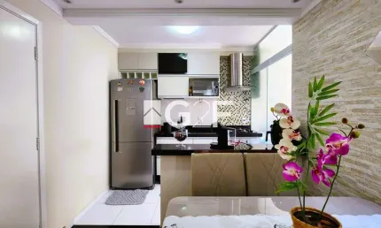 Apartamento com 3 quartos à venda na Avenida Washington Luís, 4370, Parque Prado, Campinas, 52 m2 por R$ 324.000