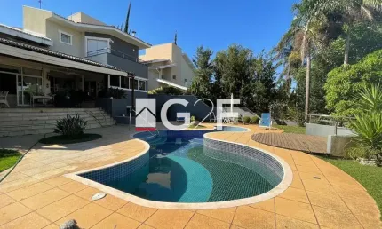 Casa em condomínio fechado com 4 quartos à venda na Rodovia Governador Doutor Adhemar Pereira de Barros, 140, Alphaville, Campinas, 452 m2 por R$ 4.500.000