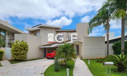 Casa em condomínio fechado com 4 quartos à venda na Rodovia Governador Doutor Adhemar Pereira de Barros, 140, Alphaville, Campinas, 330 m2 por R$ 3.350.000