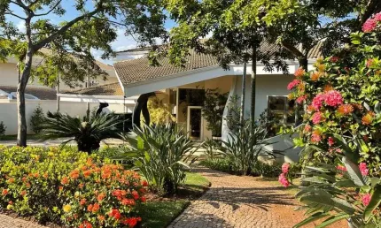 Casa em condomínio fechado com 5 quartos à venda na Rodovia Governador Doutor Adhemar Pereira de Barros, 140, Alphaville, Campinas, 420 m2 por R$ 4.200.000
