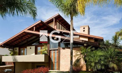 Casa em condomínio fechado com 4 quartos à venda na Rodovia Governador Doutor Adhemar Pereira de Barros, 140, Alphaville, Campinas, 431 m2 por R$ 4.040.000