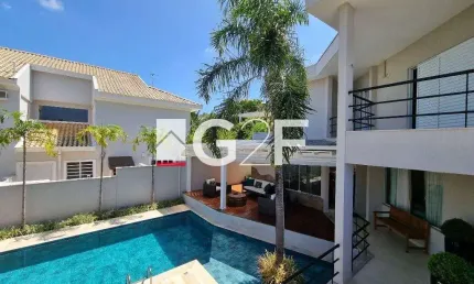 Casa em condomínio fechado com 4 quartos à venda na Rodovia Governador Doutor Adhemar Pereira de Barros, 140, Alphaville, Campinas, 344 m2 por R$ 4.000.000