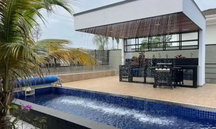 Casa em condomínio fechado com 4 quartos à venda na rodovia governador doutor adhemar pereira de barros, 140, alphaville, campinas, 520 m2 por r$ 5.900.000