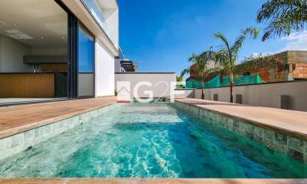 Casa em condomínio fechado com 4 quartos à venda na Rua das Palmas, 1, Alphaville Dom Pedro, Campinas, 358 m2 por R$ 4.300.000